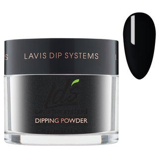  LDS Black Dipping Powder Nail Colors - 074 Black List by LDS sold by DTK Nail Supply