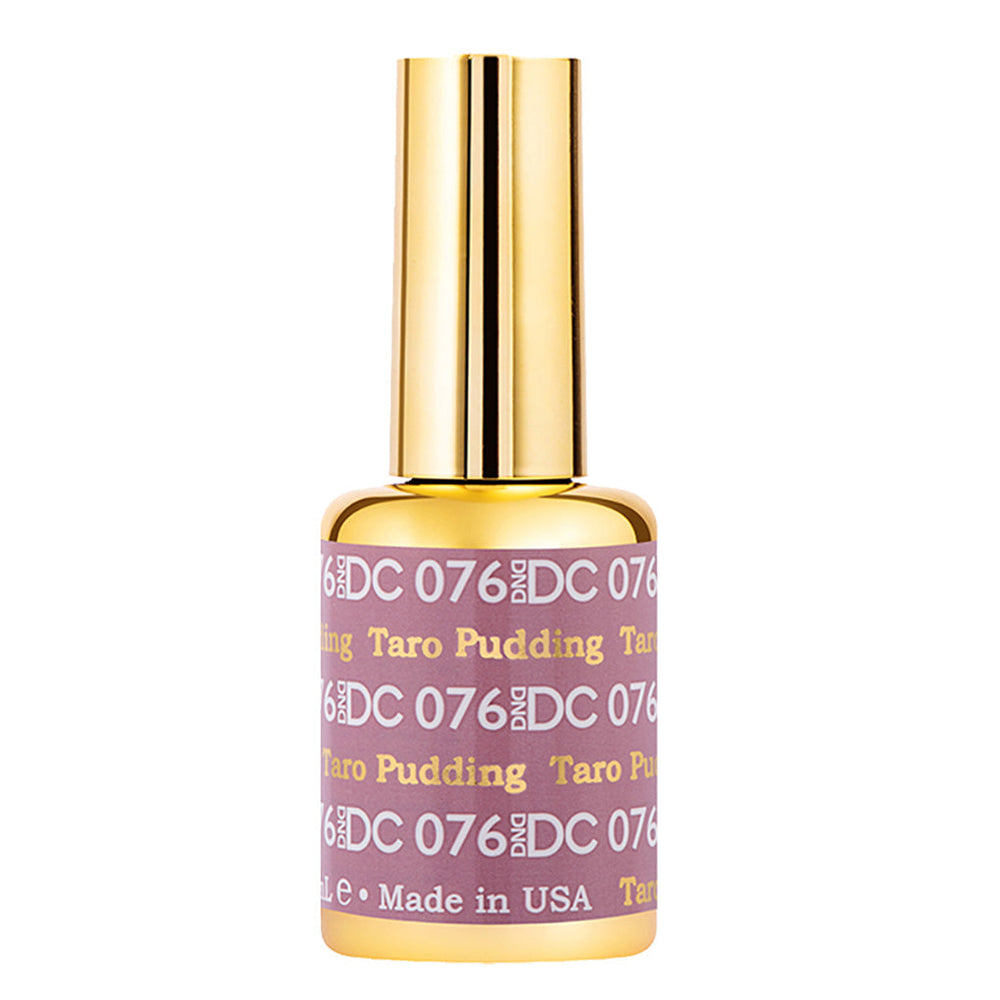 DND DC Gel Polish - 076 Purple Colors - Taro Pudding by DND DC sold by DTK Nail Supply