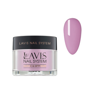 Lavis Acrylic Powder - 076 Taro Purple - Purple Colors by LAVIS NAILS sold by DTK Nail Supply
