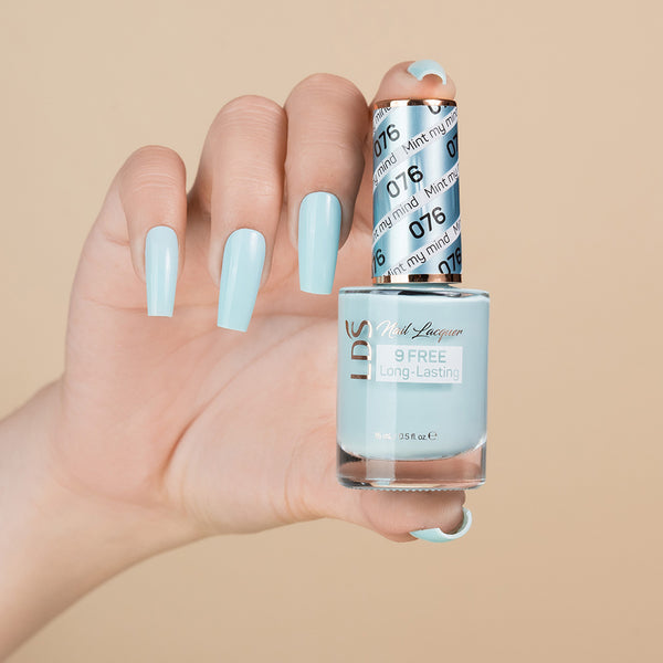  LDS Nail Lacquer - 076 Mint My Mind by LDS sold by DTK Nail Supply