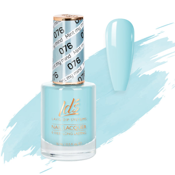  LDS Nail Lacquer - 076 Mint My Mind by LDS sold by DTK Nail Supply