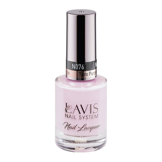  LAVIS Nail Lacquer - 076 Taro Purple - 0.5oz by LAVIS NAILS sold by DTK Nail Supply