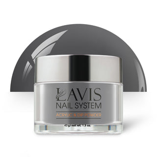  Lavis Acrylic Powder - 079 Metal Gray - Gray Colors by LAVIS NAILS sold by DTK Nail Supply