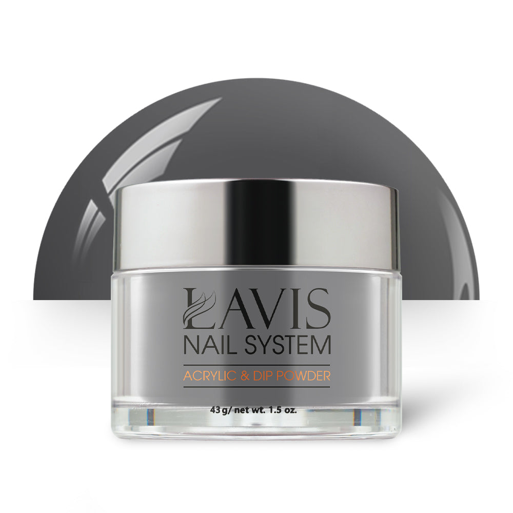  Lavis Acrylic Powder - 079 Metal Gray by LAVIS NAILS sold by DTK Nail Supply
