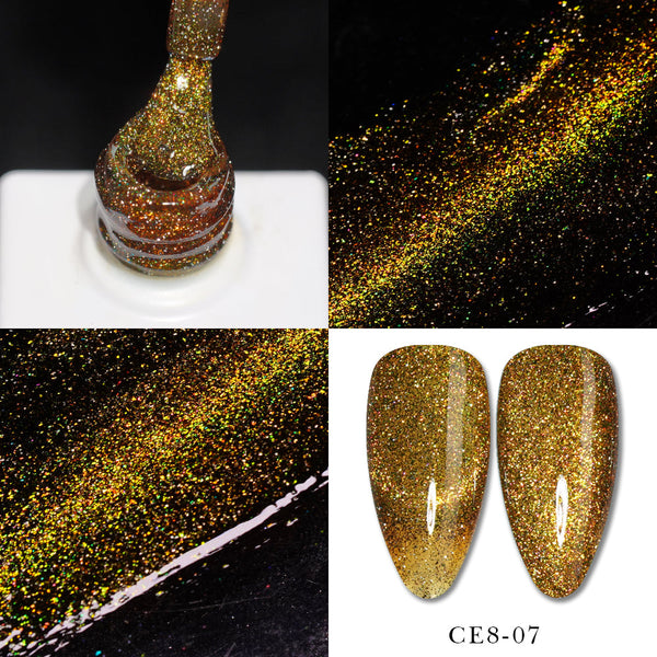 LAVIS Cat Eyes CE8 - 07 - Gel Polish 0.5 oz - Lavis Hidden Treasures Collection by LAVIS NAILS sold by DTK Nail Supply