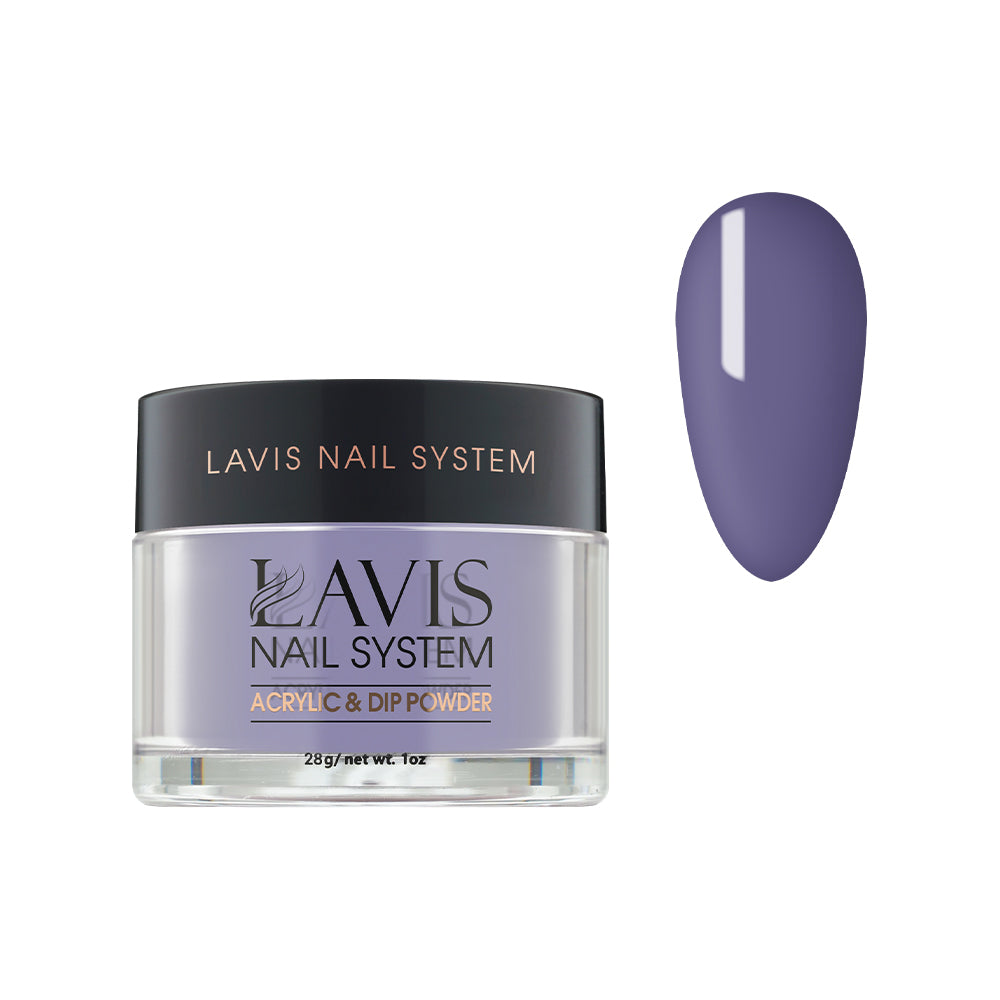  Lavis Acrylic Powder - 080 Lavender Blossom by LAVIS NAILS sold by DTK Nail Supply