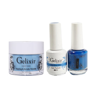 Gelixir 3 in 1 - 080 Sea Blue - Acrylic & Dip Powder, Gel & Lacquer by Gelixir sold by DTK Nail Supply