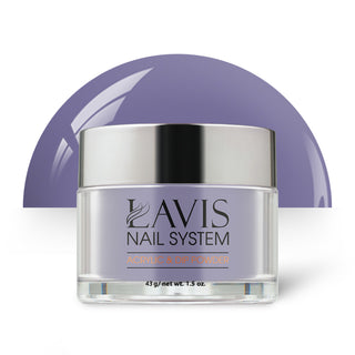 Lavis Acrylic Powder - 080 Lavender Blossom - Purple, Beige Colors by LAVIS NAILS sold by DTK Nail Supply