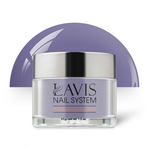  Lavis Acrylic Powder - 080 Lavender Blossom by LAVIS NAILS sold by DTK Nail Supply