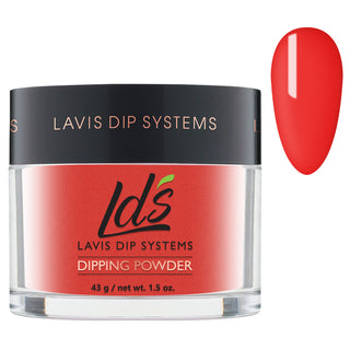  LDS Orange, Red Dipping Powder Nail Colors - 080 You Melt Me by LDS sold by DTK Nail Supply