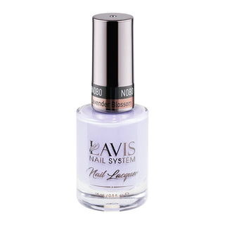  LAVIS Nail Lacquer - 080 Lavender Blossom - 0.5oz by LAVIS NAILS sold by DTK Nail Supply