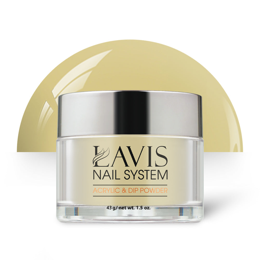  Lavis Acrylic Powder - 081 Egg Nog by LAVIS NAILS sold by DTK Nail Supply