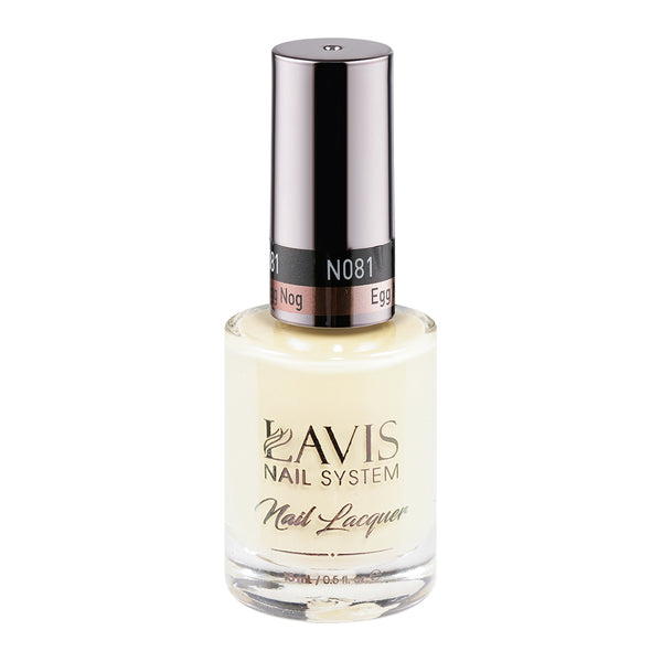  LAVIS Nail Lacquer - 081 Egg Nog by LAVIS NAILS sold by DTK Nail Supply