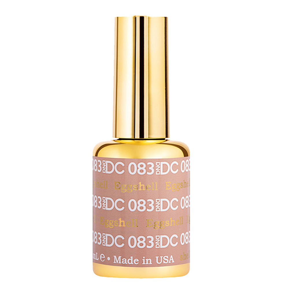  DND DC Gel Polish - 083 Neutral, Brown Colors - Eggshell by DND DC sold by DTK Nail Supply