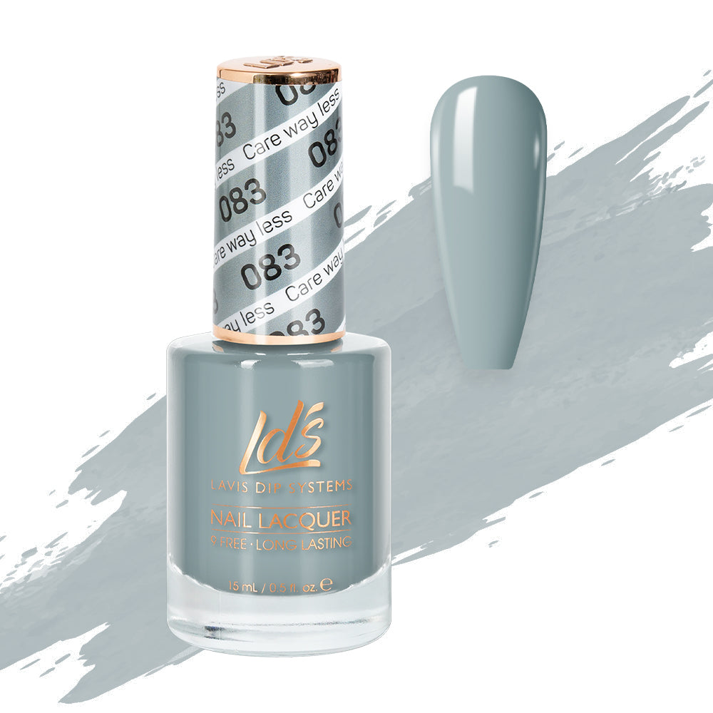  LDS Nail Lacquer - 083 Care Way Less by LDS sold by DTK Nail Supply