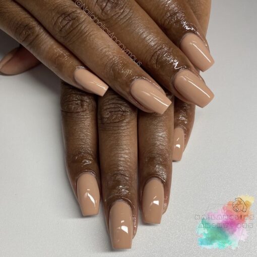  DND DC Nail Lacquer - 083 Neutral, Brown Colors - Eggshell by DND DC sold by DTK Nail Supply
