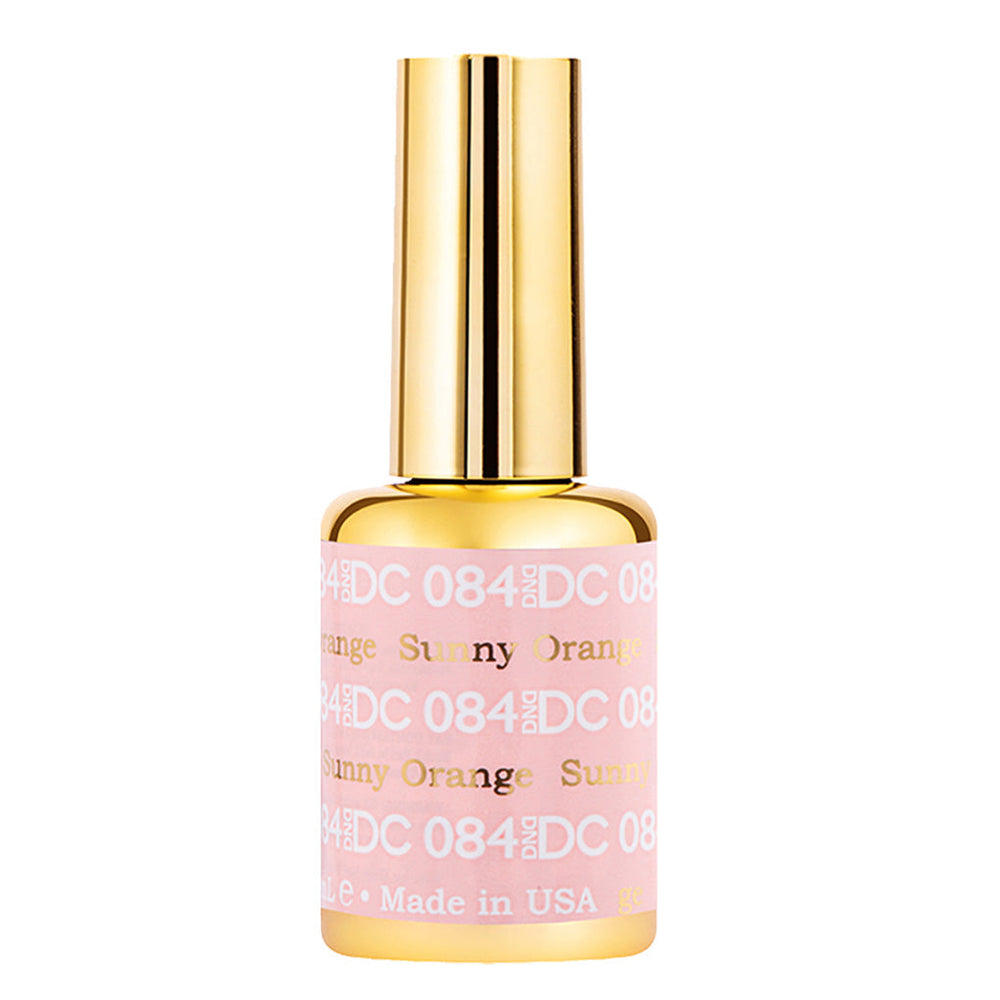 DND DC Gel Polish - 084 Neutral Colors - Sunny Orange by DND DC sold by DTK Nail Supply