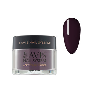  Lavis Acrylic Powder - 084 First Night - Brown, Purple Colors by LAVIS NAILS sold by DTK Nail Supply