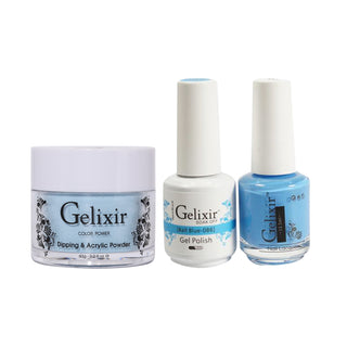 Gelixir 3 in 1 - 086 Ball Blue - Acrylic & Dip Powder, Gel & Lacquer by Gelixir sold by DTK Nail Supply