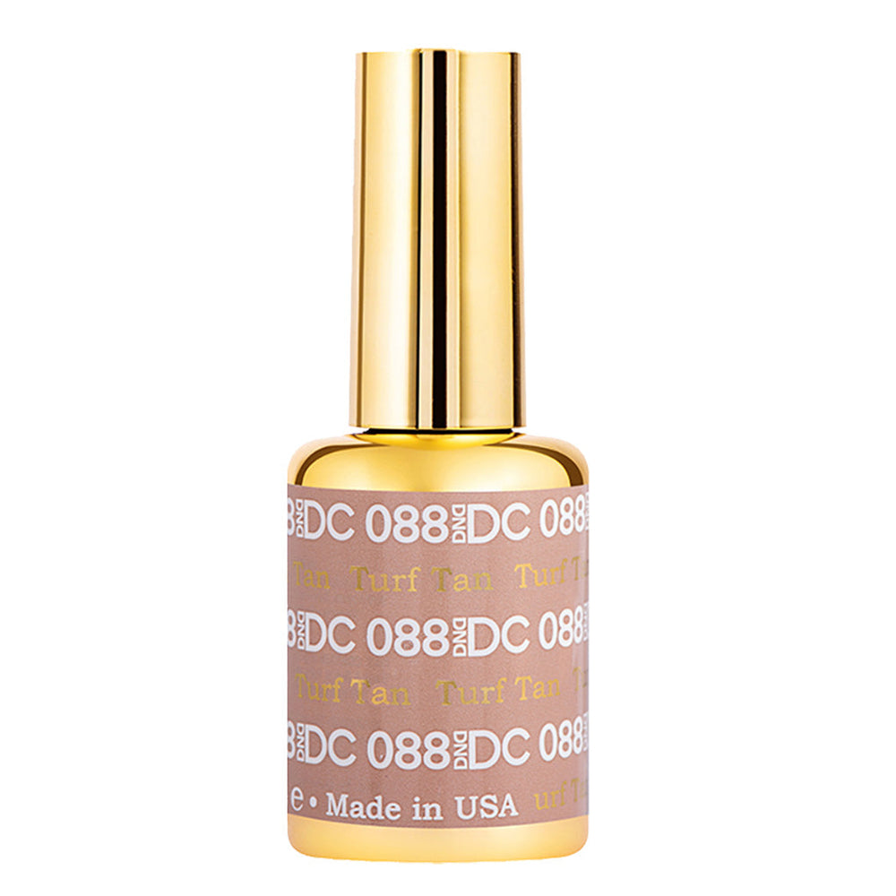  DND DC Gel Polish - 088 Neutral, Brown Colors - Turf Tan by DND DC sold by DTK Nail Supply