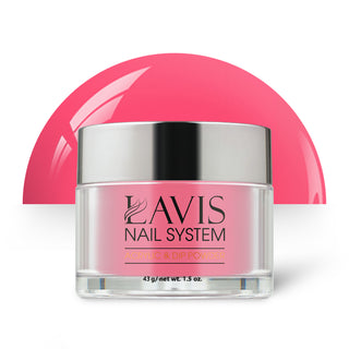  Lavis Acrylic Powder - 088 Sweetest 16 - Pink, Coral, Neon Colors by LAVIS NAILS sold by DTK Nail Supply