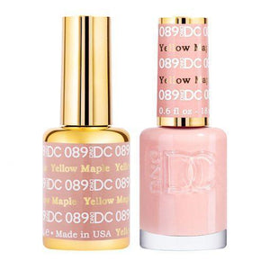  DND DC Gel Nail Polish Duo - 089 Yellow Maple by DND DC sold by DTK Nail Supply