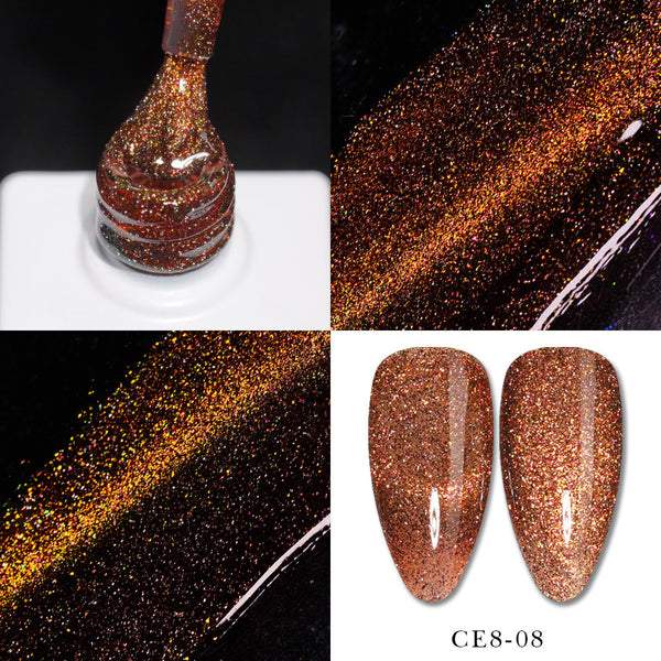 LAVIS Cat Eyes CE8 - 08 - Gel Polish 0.5 oz - Lavis Hidden Treasures Collection by LAVIS NAILS sold by DTK Nail Supply