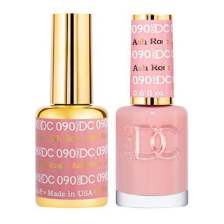  DND DC Gel Nail Polish Duo - 090 Pink Colors - Ash Rose by DND DC sold by DTK Nail Supply