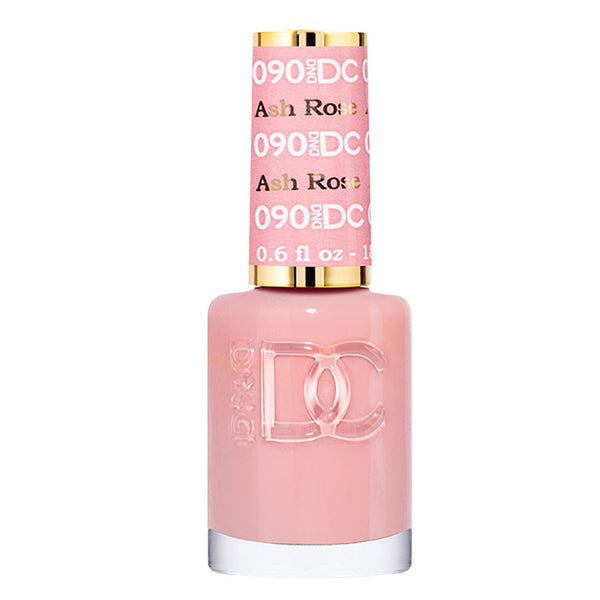 DND DC Nail Lacquer - 090 Pink Colors - Ash Rose by DND DC sold by DTK Nail Supply