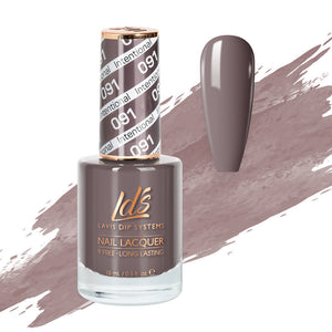  LDS Nail Lacquer - 091 Intentional by LDS sold by DTK Nail Supply