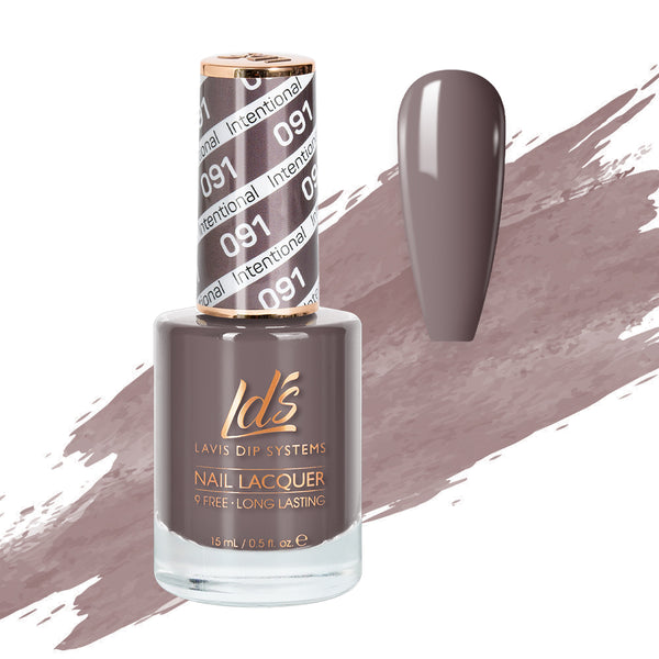  LDS Nail Lacquer - 091 Intentional by LDS sold by DTK Nail Supply