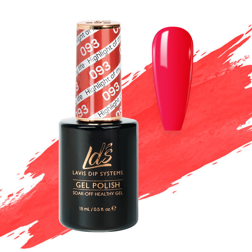  LDS Hema Free Gel Polish 093 - Highlight Of My Life by LDS HEMA FREE GEL POLISH sold by DTK Nail Supply