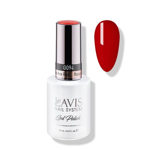  Lavis Gel Polish 094 - Roses Are Red by LAVIS NAILS sold by DTK Nail Supply