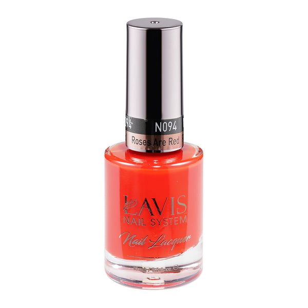  LAVIS Nail Lacquer - 094 Roses Are Red by LAVIS NAILS sold by DTK Nail Supply