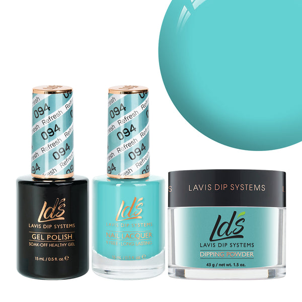  LDS 3 in 1 - 094 Refresh - Dip, Gel & Lacquer Matching by LDS sold by DTK Nail Supply