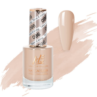  LDS 096 Take It Easy - LDS Healthy Nail Lacquer 0.5oz by LDS sold by DTK Nail Supply