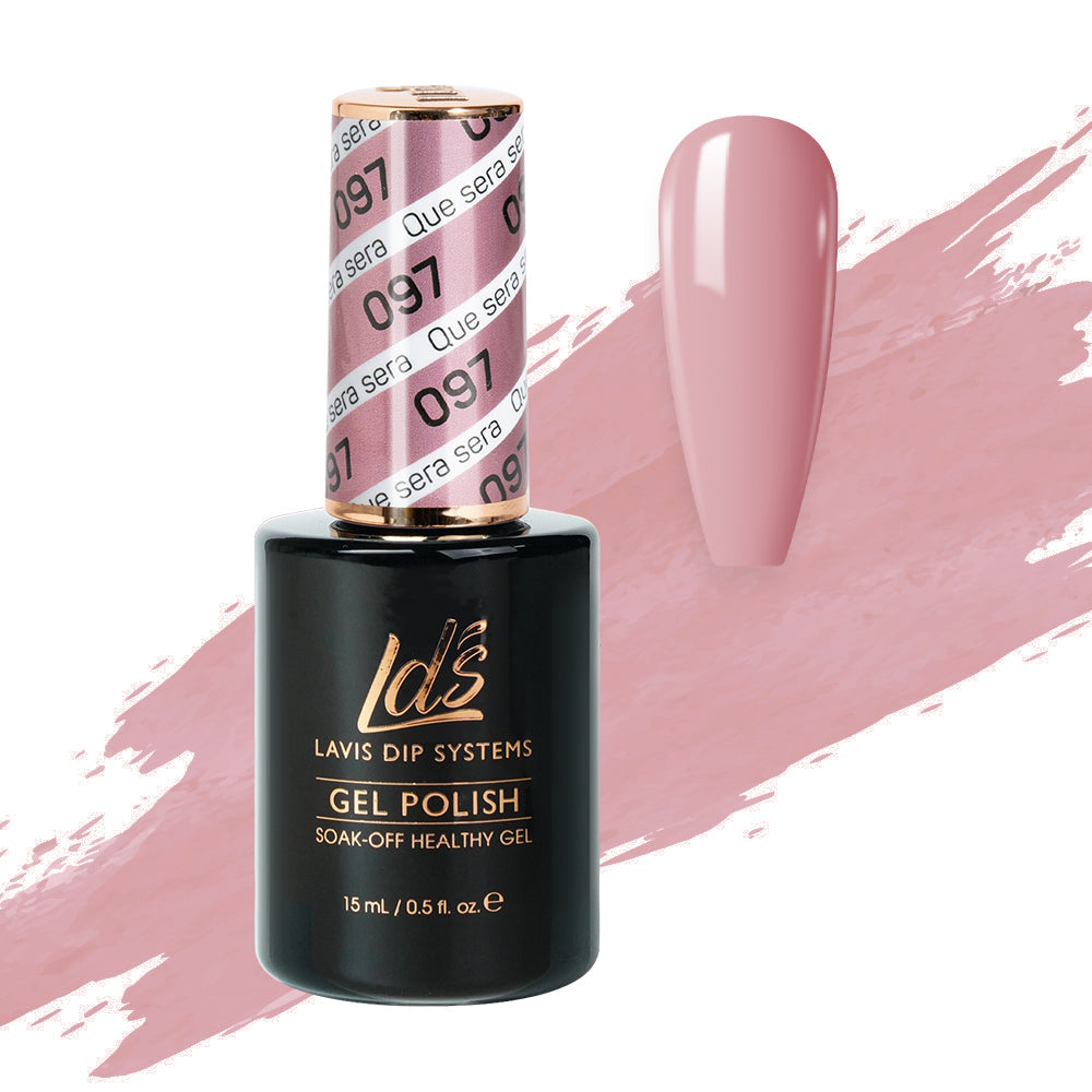  LDS Hema Free Gel Polish 097 - Que Sera Sera by LDS HEMA FREE GEL POLISH sold by DTK Nail Supply