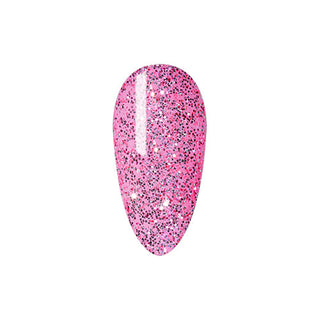  Lavis Gel Polish 098 - Pretty Pink Glitter by LAVIS NAILS sold by DTK Nail Supply