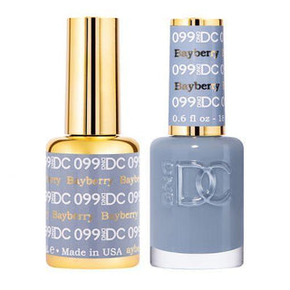  DND DC Gel Nail Polish Duo - 099 Gray Colors - Bayberry by DND DC sold by DTK Nail Supply