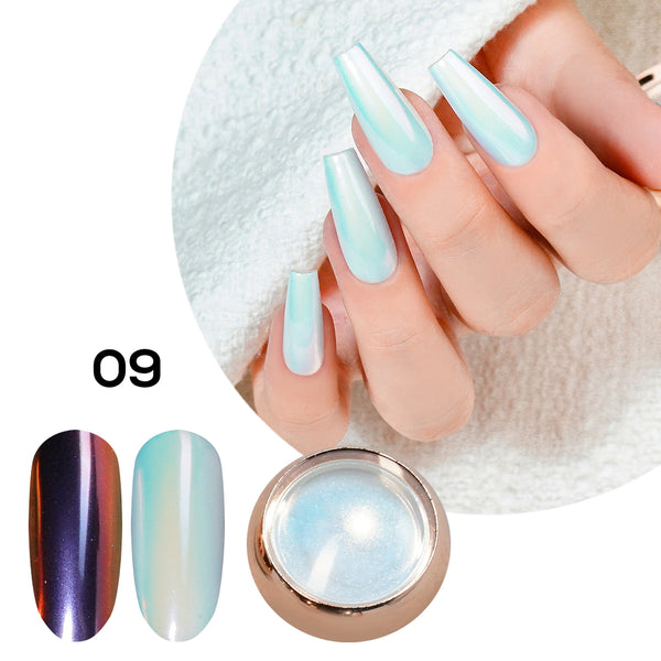 Aurora Galaxy Chrome Nail Powder - 09