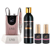 1 Lavis Nail Drill & 1 LDS Top Gel Refill & 2 LDS Top Gel 0.5oz - DTK Nail Supply