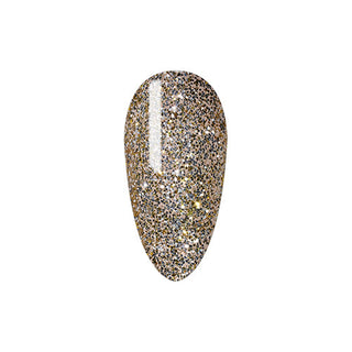  Lavis Gel Polish 101 - Gold Glitter Colors - Lucky Charm by LAVIS NAILS sold by DTK Nail Supply