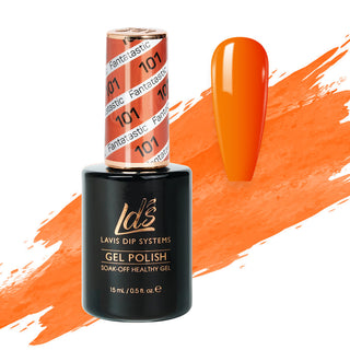  LDS Gel Polish 101 - Orange Colors - Fantatastic by LDS sold by DTK Nail Supply