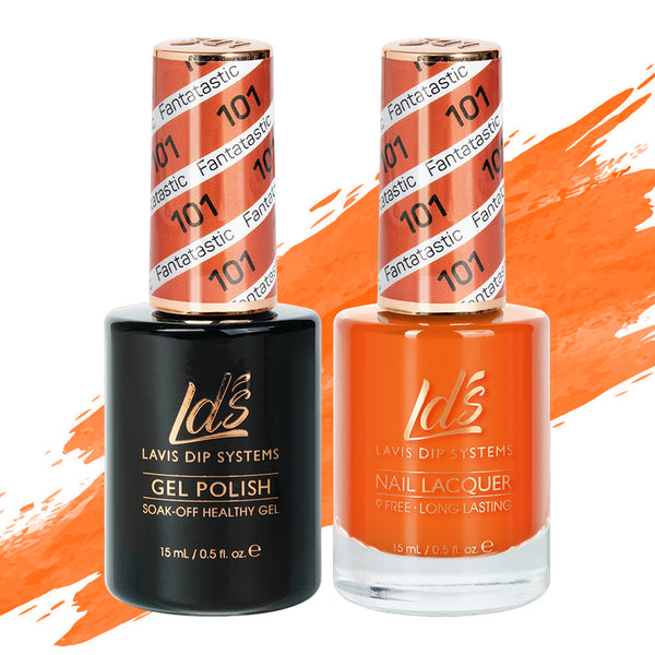  LDS Gel Nail Polish Duo - 101 Fantatastic by LDS sold by DTK Nail Supply