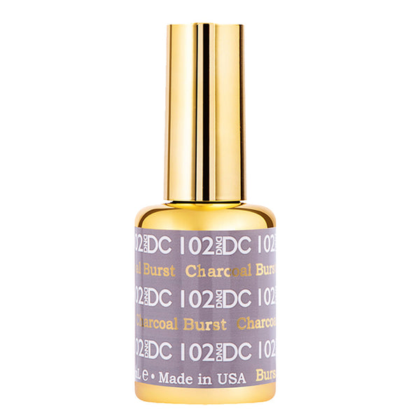 DND DC Gel Polish - 102 Gray Colors - Charcoal Burnt by DND DC sold by DTK Nail Supply
