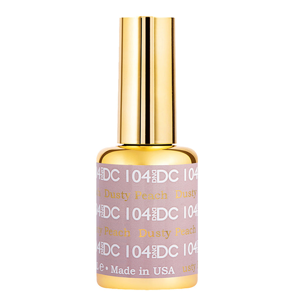 DND DC Gel Polish - 104 Neutral Colors - Dusty Peach by DND DC sold by DTK Nail Supply
