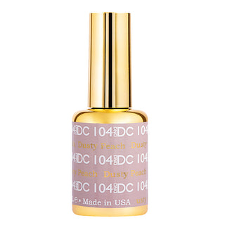 DND DC Gel Polish - 104 Neutral Colors - Dusty Peach by DND DC sold by DTK Nail Supply