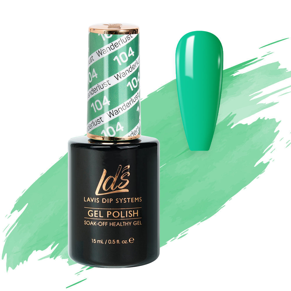  LDS Hema Free Gel Polish 104 - Wanderlust by LDS HEMA FREE GEL POLISH sold by DTK Nail Supply