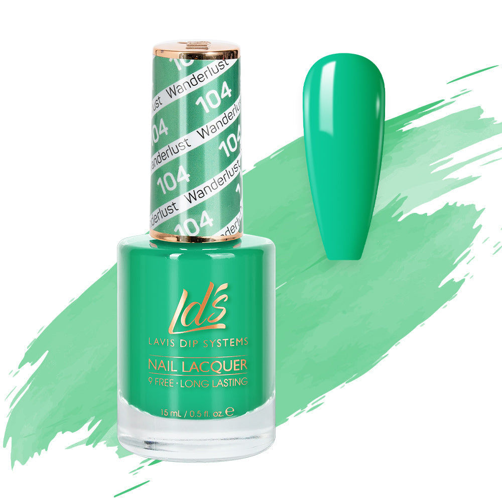  LDS Nail Lacquer - 104 Wanderlust by LDS sold by DTK Nail Supply