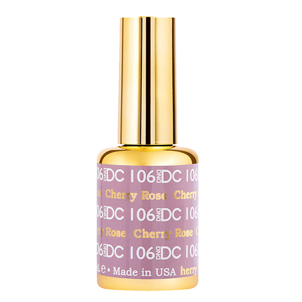 DND DC Gel Polish - 106 Neutral Colors - Cherry Rose by DND DC sold by DTK Nail Supply